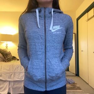 Nike zip up hoodie